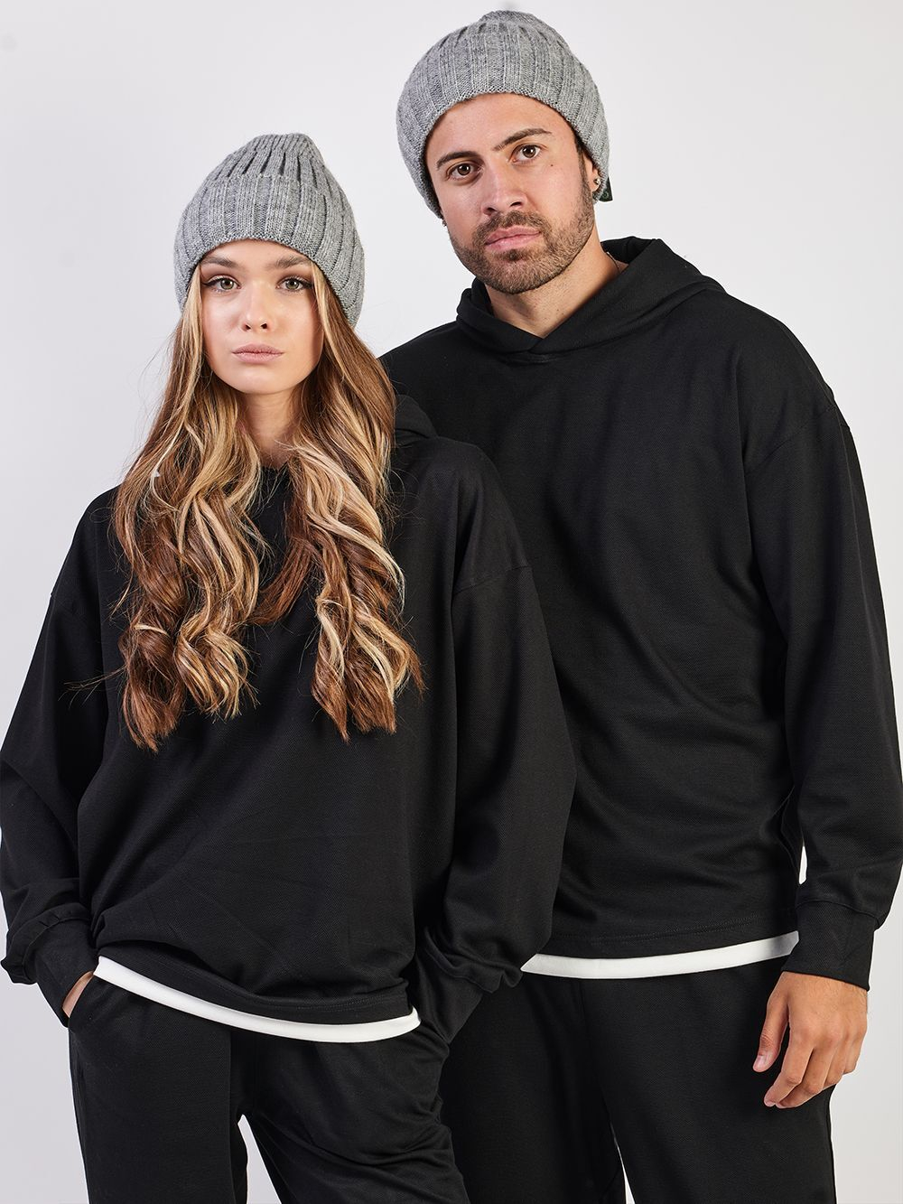 Женская зимняя шапка с отворотом Prival Classic-1, серая