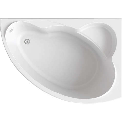 Акриловая ванна Bas (Бас) Лагуна 170х110 R, с каркасом