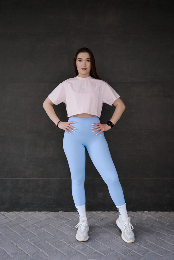 ЛЕГГИНСЫ FAVOR (голубой)