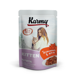 Karmy Kitten Влажный корм для котят телятина в желе, 80 гр
