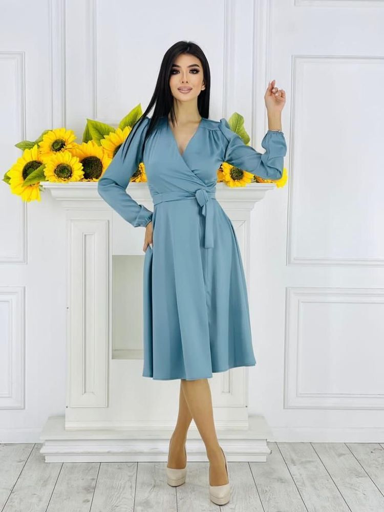 Платье Clever Fashion, голубой 012