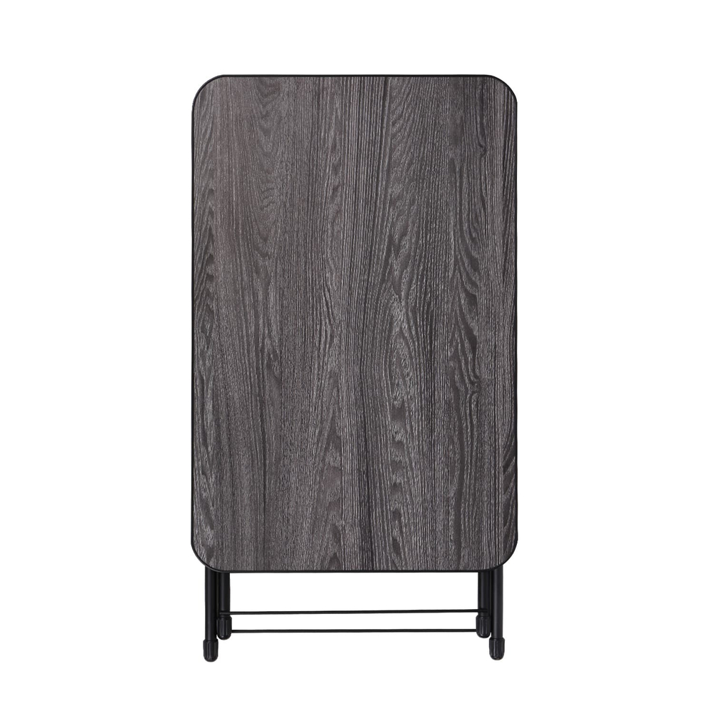 Стол туриста Ника арт.ТСТ/ЯС 1уп. (каркас черный, поверхность ясень черный)