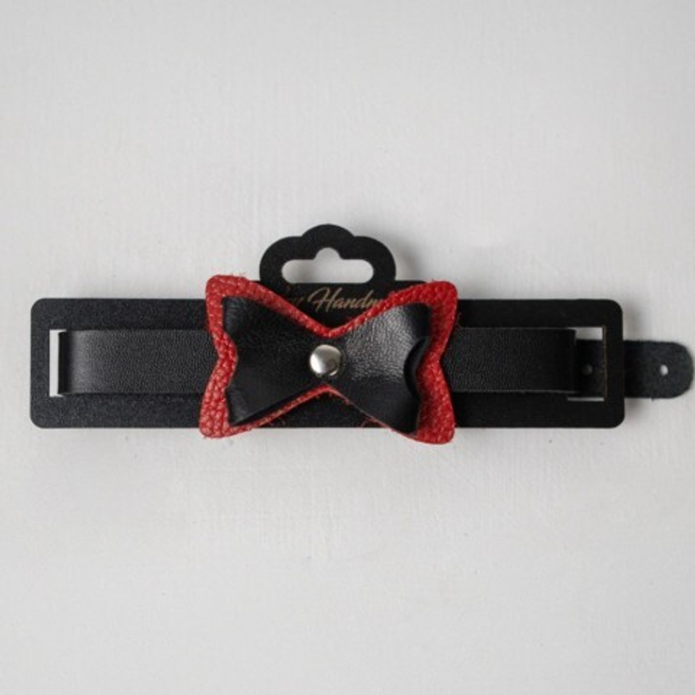 Чокер "Бабочка" двухцветный маленький Crazy Handmade