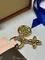 Держатель для карт Louis Vuitton Charms, нежно-розовый