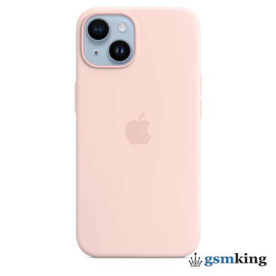 Apple Silicone Case with MagSafe iPhone 14 Chalk Pink (Розовый) MPRX3ZM/A