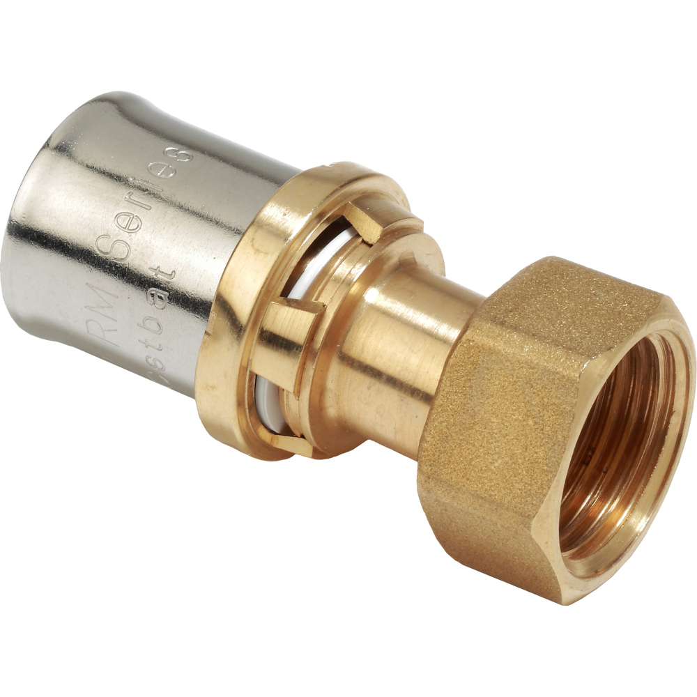 Муфта-пресс Giacomini латунь НГ 16x1/2", RM179Y053