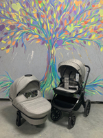 Коляска детская "FLEX GRAND" (2в1) RA065 Mineral Silver