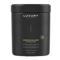 Голубая ультраостветляющая пудра без пыли Green Light Luxury Hair Pro Ambitious Blonde 500г