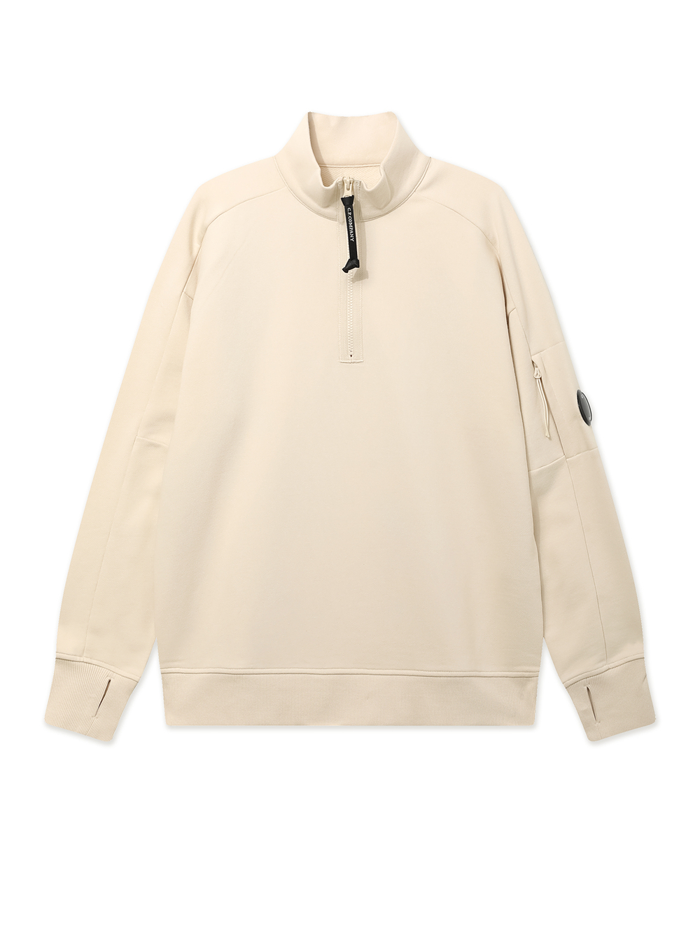 Мужская Толстовка Diagonal Raised Fleece Half Zip Lens
