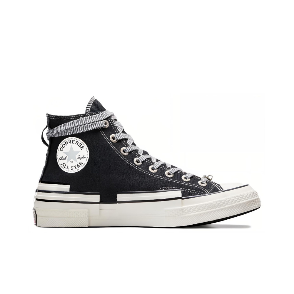 Кеды Converse Chuck 70 Hacked Heel Hi 'Black Dark Moth Egret' A07982C