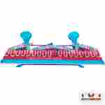 Аттракцион скамейка «Небесный полет», 16 мест,  10×2×4 м