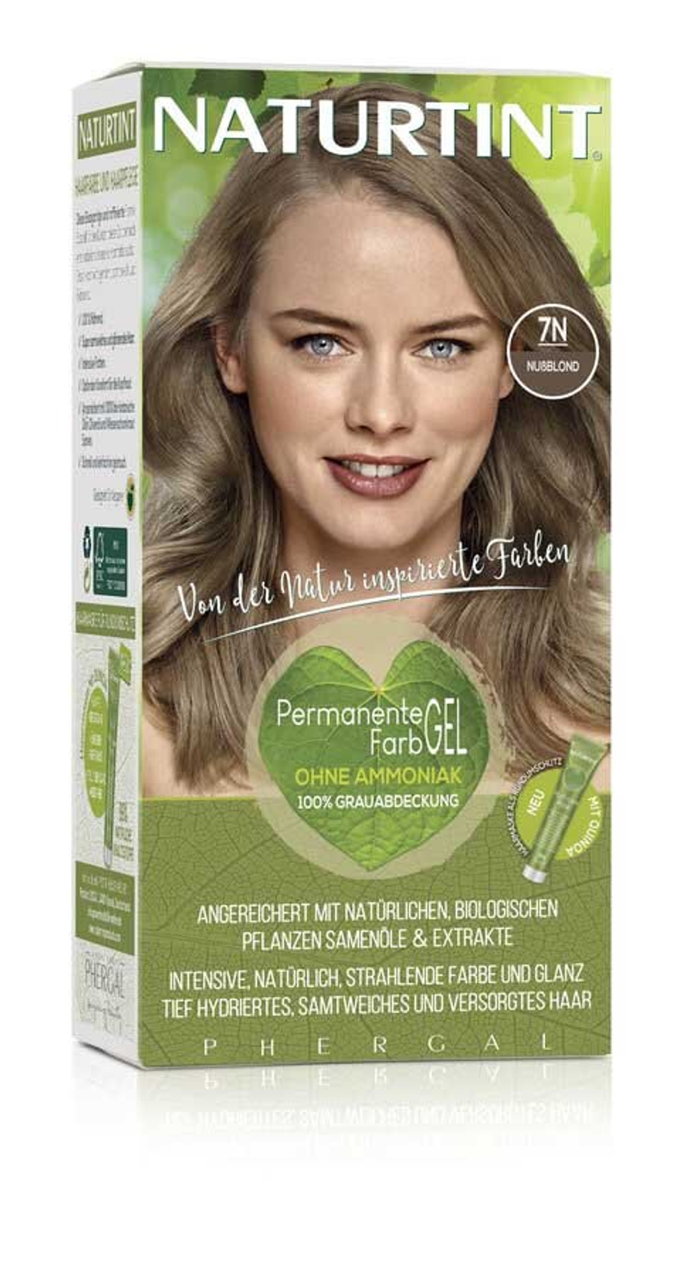 Цвет волос Naturaltint 7N, ореховый блондин, 165 мл