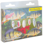 Набор вращающихся блесен  "Kit Perche 2005", 5 шт