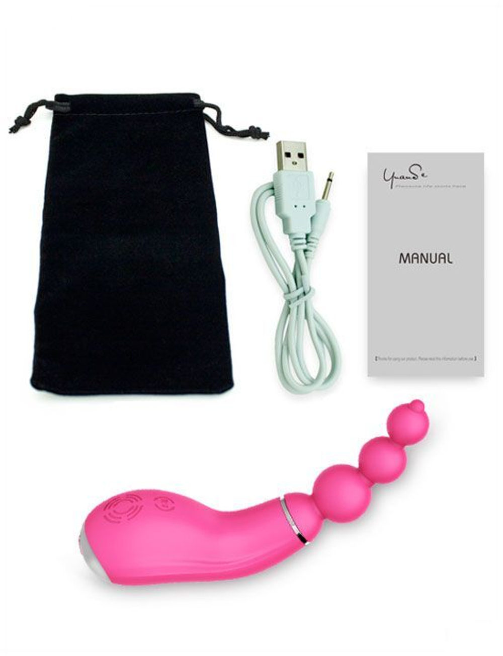 Розовый вибратор Barbara с вращением - 13,9 см. (Цвет: розовый)