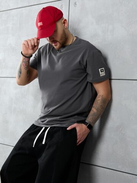 Фуфайка (футболка) мужская Арчи-1 Виотекс СЕРЫЙ