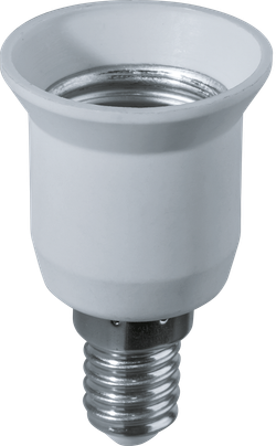 Патрон электрический Navigator 71 988 NLA-E14-E27 переходник с Е14 на Е27