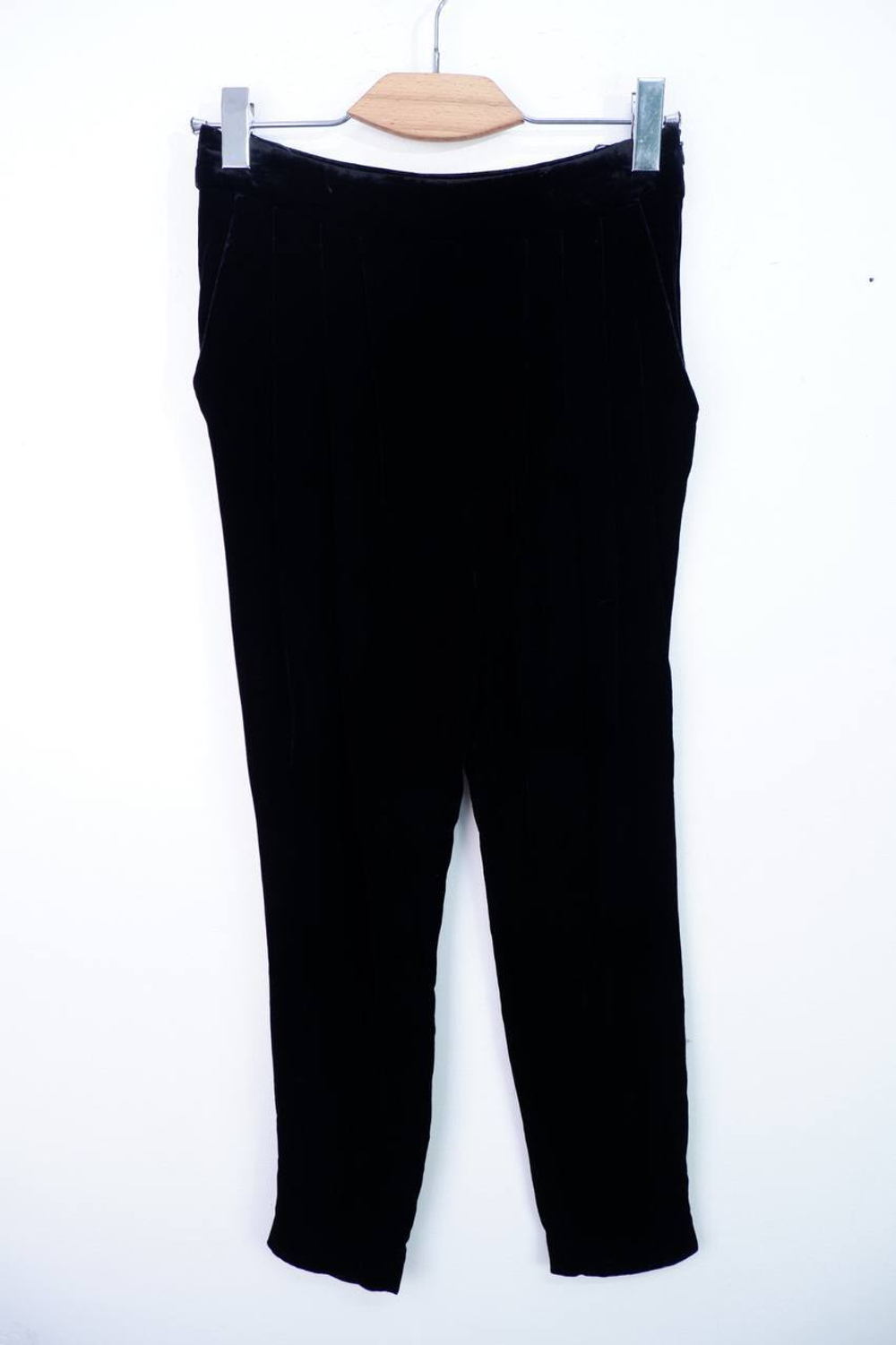 Брюки Zara бархатные, маркировка XS, визуально на 42 размер