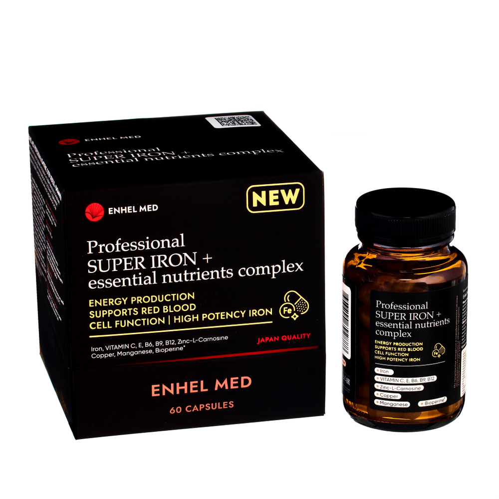 Professional Super Iron супер железо с витаминами Enhel Med