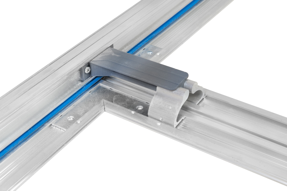 Люк под плитку двухдверный Модерн Мини 900х300 мм