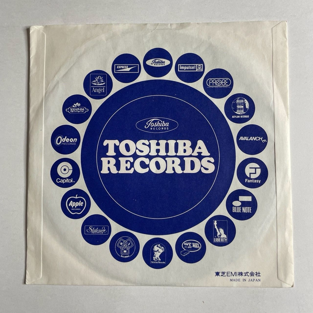 Винтажная виниловая пластинка LP Helen Reddy Leave Me Alone (Ruby Red Dress) / The Old Fashioned Way (Japan 1973) 7 дюймов, 45 RPM, Single
