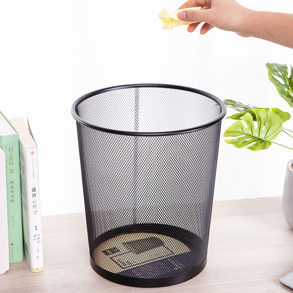 Корзина для мусора DELI, металлическая, 14 литров