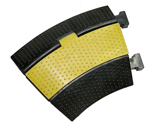 INVOTONE CG2CN - защитный порог для кабеля, 2 канала, угловой 33*, 300х250х50 мм