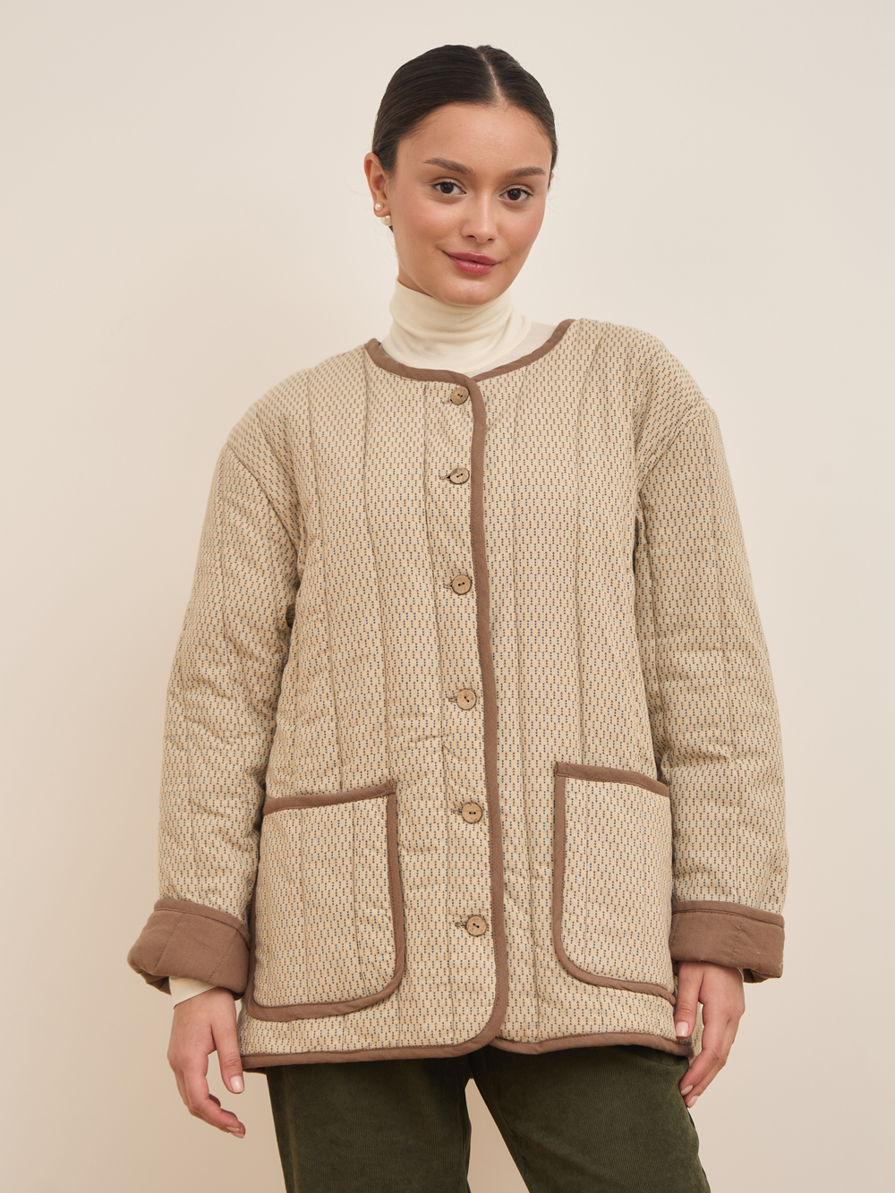 Фуфайка фланель бохо