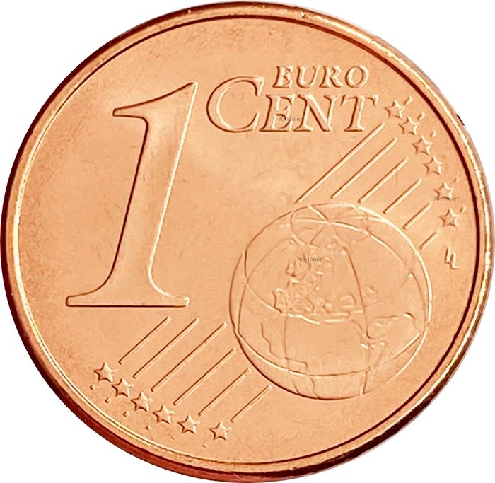 1 евроцент 2015 Испания (1 euro cent)