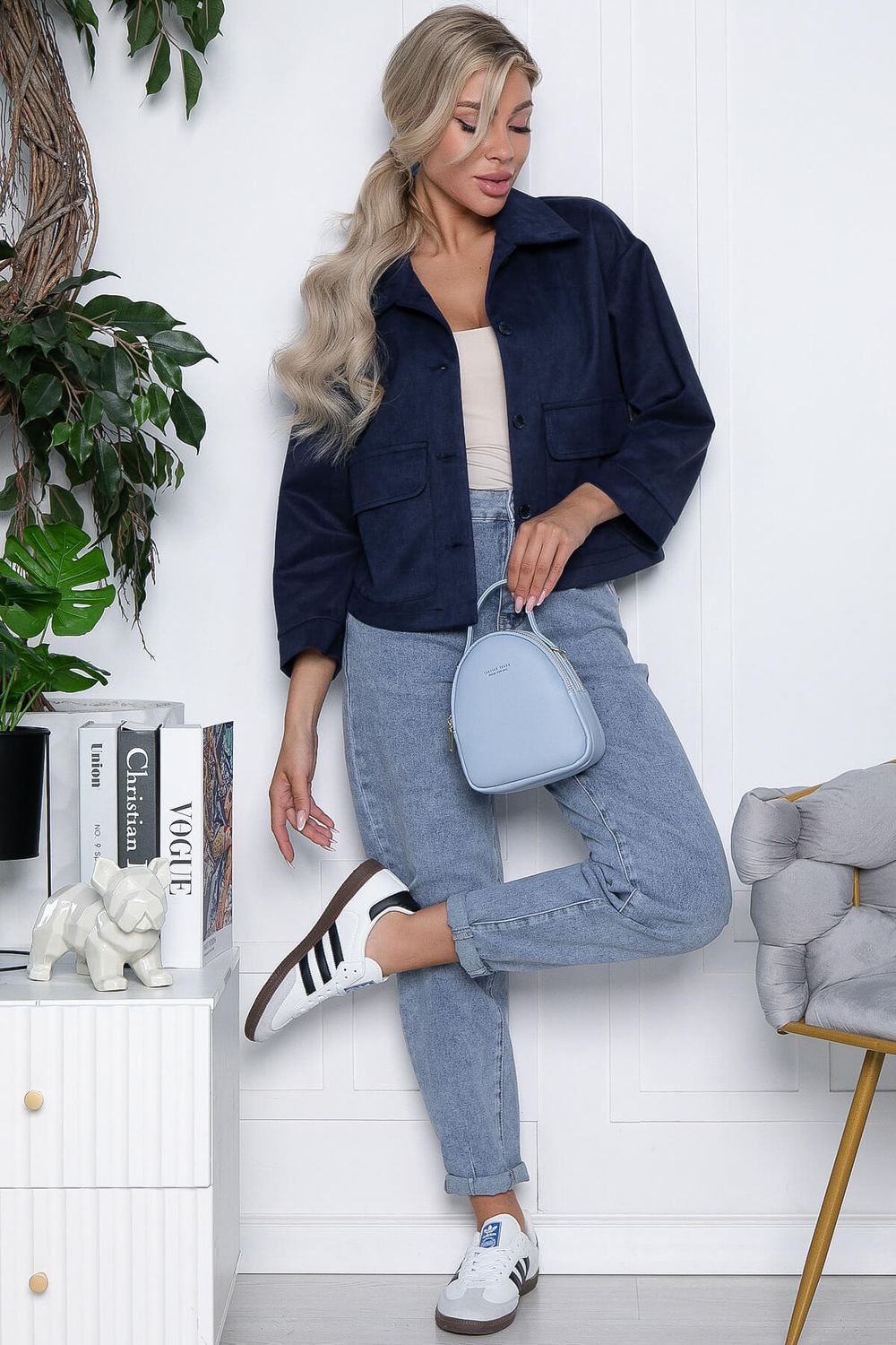 Жакет Алекса (синий) Б10450 LT Collection