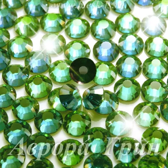 ЛС Стразы холодной фиксации, Аврора Грин