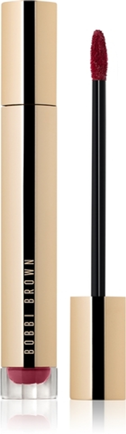 Bobbi Brown Luxe Matte Liquid Lipstick - Долговременная матовая помадка в жидкой форме оттенок Plum & Done, 6 ml