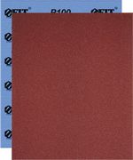 Листы шлифовальные водостойкие на тканевой основе, алюминий-оксидные, Профи 230х280 мм, 10 шт. Р 180, 38198