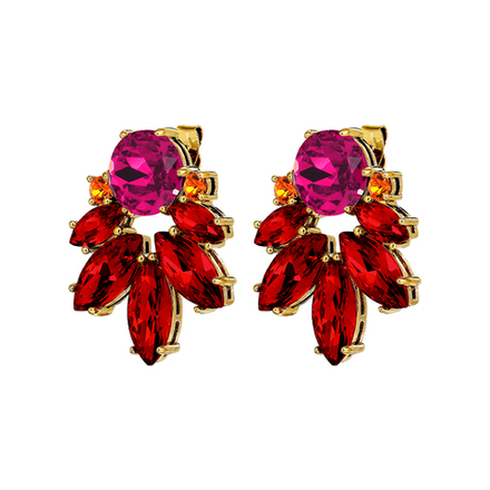 Серьги Dyrberg Kern DRAGO SG RED / PINK 470064