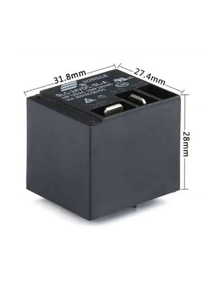 Электромагнитное реле SLC-24VDC-SL 4PIN 24В 30А 250V/30V