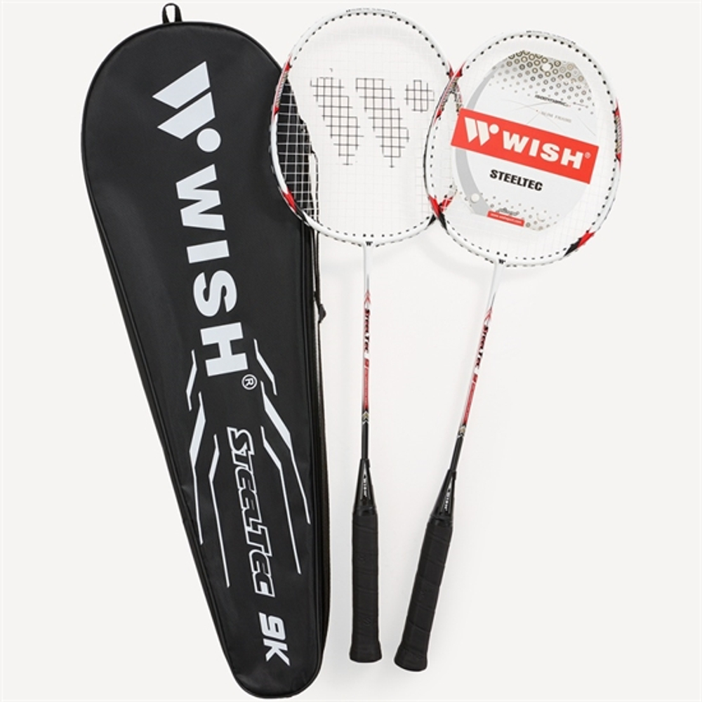 Набор для бадминтона Wish Steeltec 9 (2 ракетки)