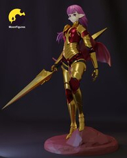 Эсил Радиру Поднятие уровня в одиночку Фигурка