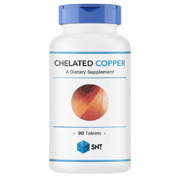 SNT Chelated Copper 2.5 mg 90 tablets , Медь Хелат