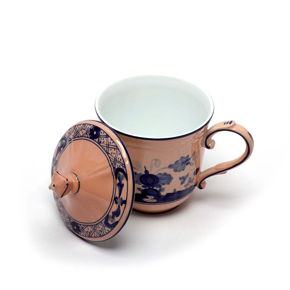 Кружка с крышкой Oriente Italiano Cipria (400 мл)