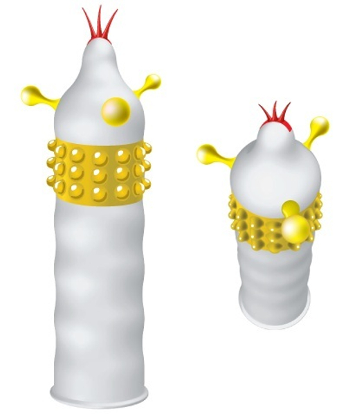 Презерватив LUXE Maxima "Желтый дьявол" - 1 шт.