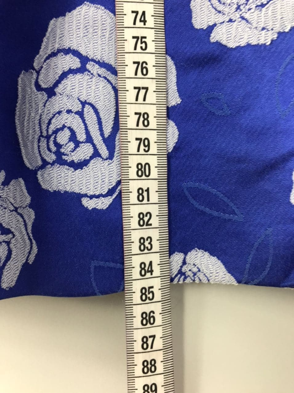 Платье AScool синее "с цветами" 44 размер, новое