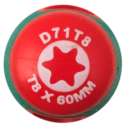D71T8 Отвертка стержневая TORX® ANTI-SLIP GRIP, T8x60