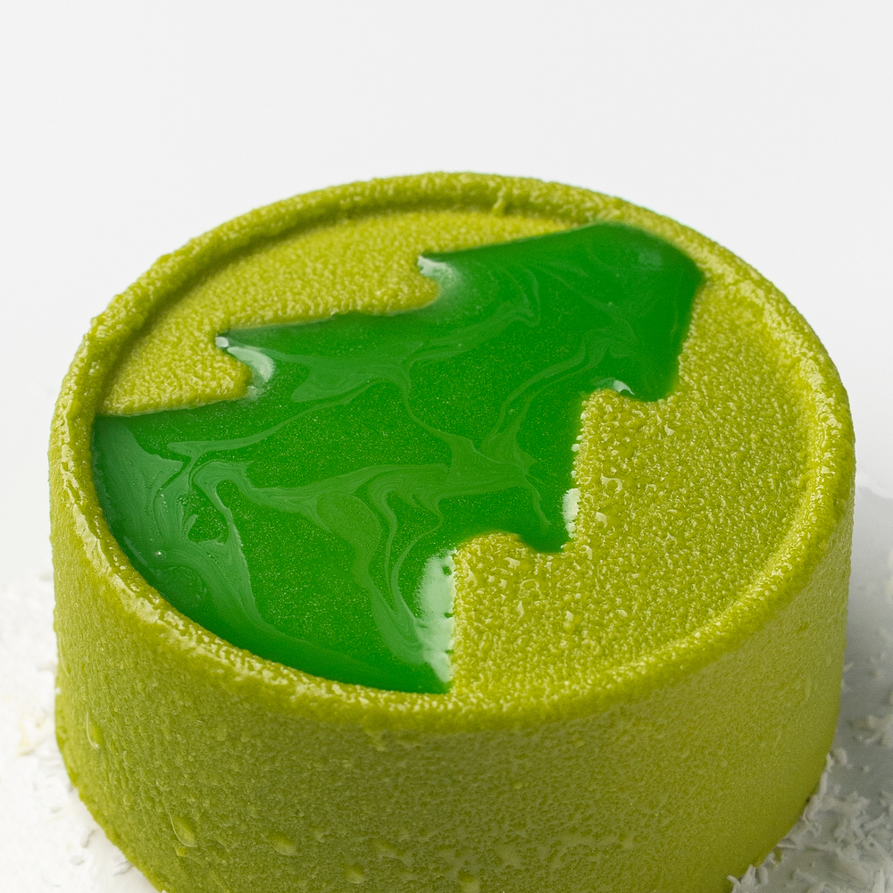 Пирожное Фисташка-малина