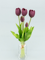 Букет тюльпанов силикон комби