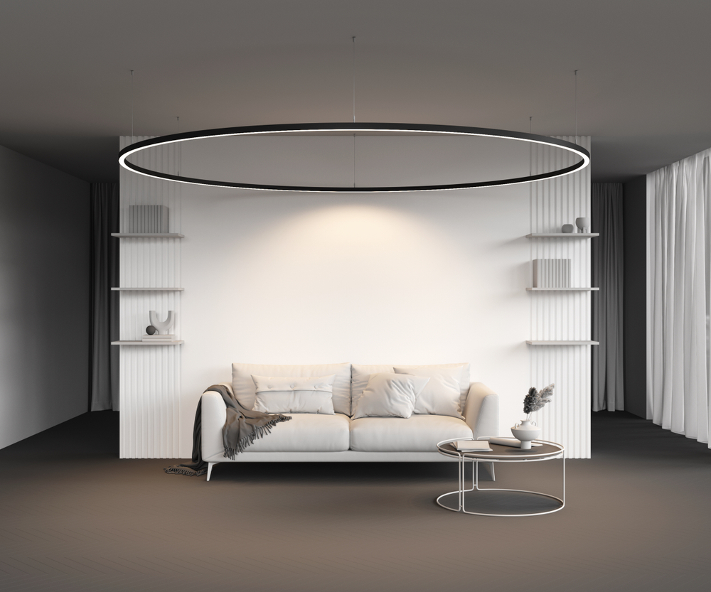 Профиль Led Strip ALM-3535R-B-D-45°-3M