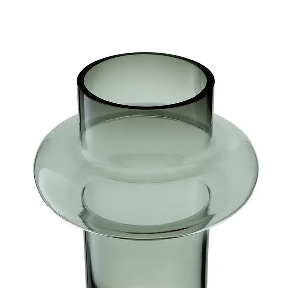 Ваза для цветов Vayr, 30 см, серая