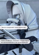 Коляска-трансформер Luxmom 558 2в1 Серый