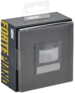 FORTE&PIANO Подсветка LED встраиваемая с датчиком движения FP156 черный IEK