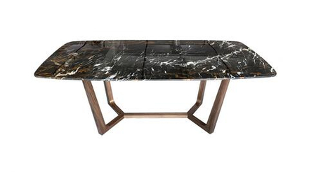 Стол обеденный Ist Casa Верона, 200х100х76 см, коричневый мрамор