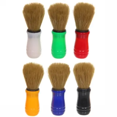 Помазок для бритья в пластиковой коробке «Томас», цвет ручки микс, 8,5см