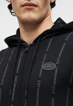 EA7 Emporio Armani UNISEX - Толстовка на молнии - Чёрный